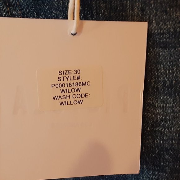 NWT PISTOLA HIGH RISE SLIM BOOT JEANS IN WILLOW SIZE 30 - Picture 7 of 8